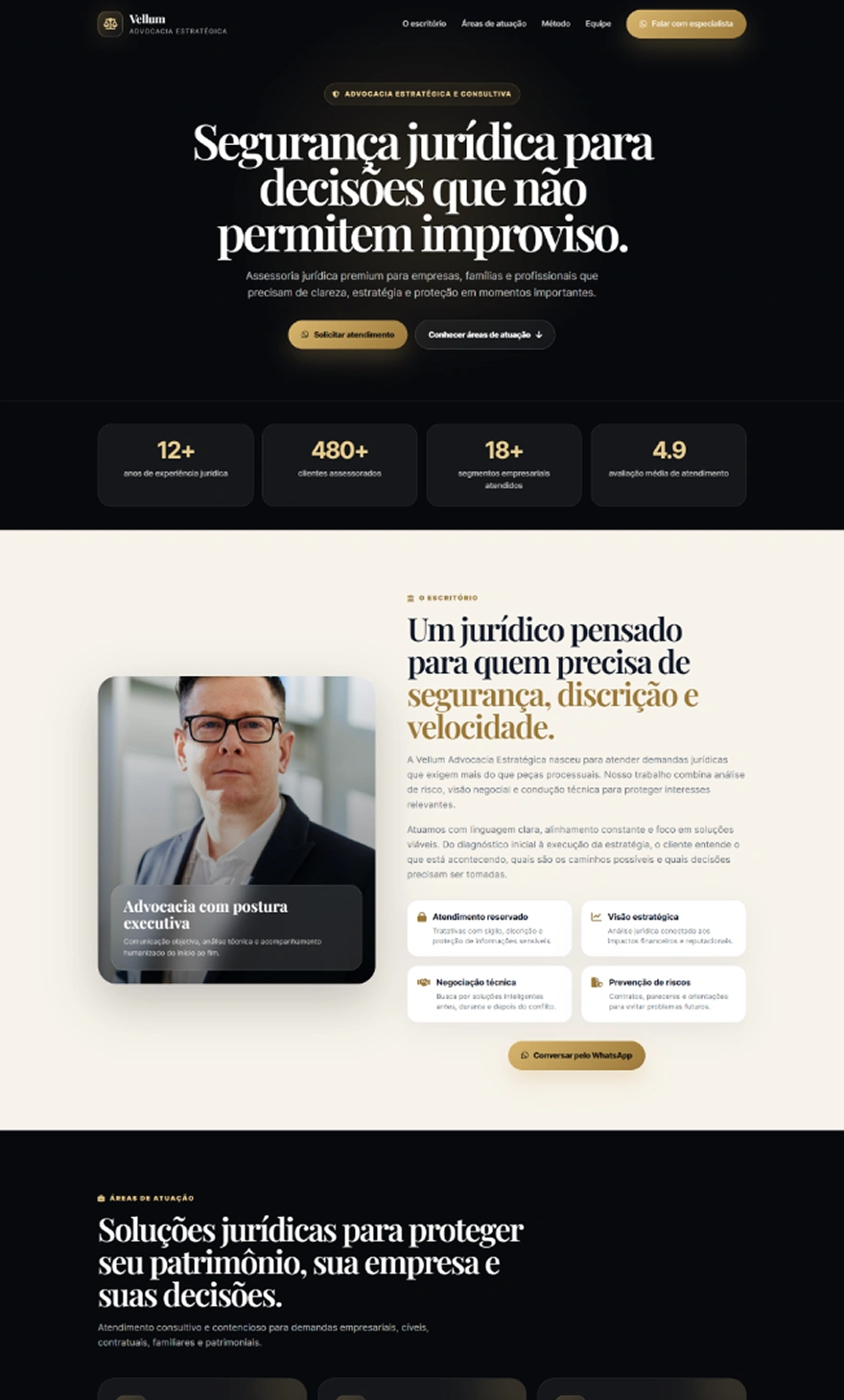 Landing page premium 6
