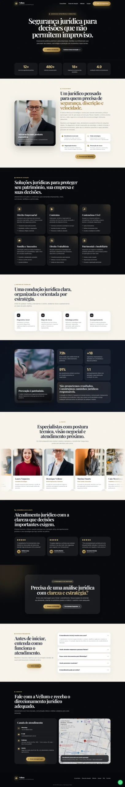 Landing page portfolio 6