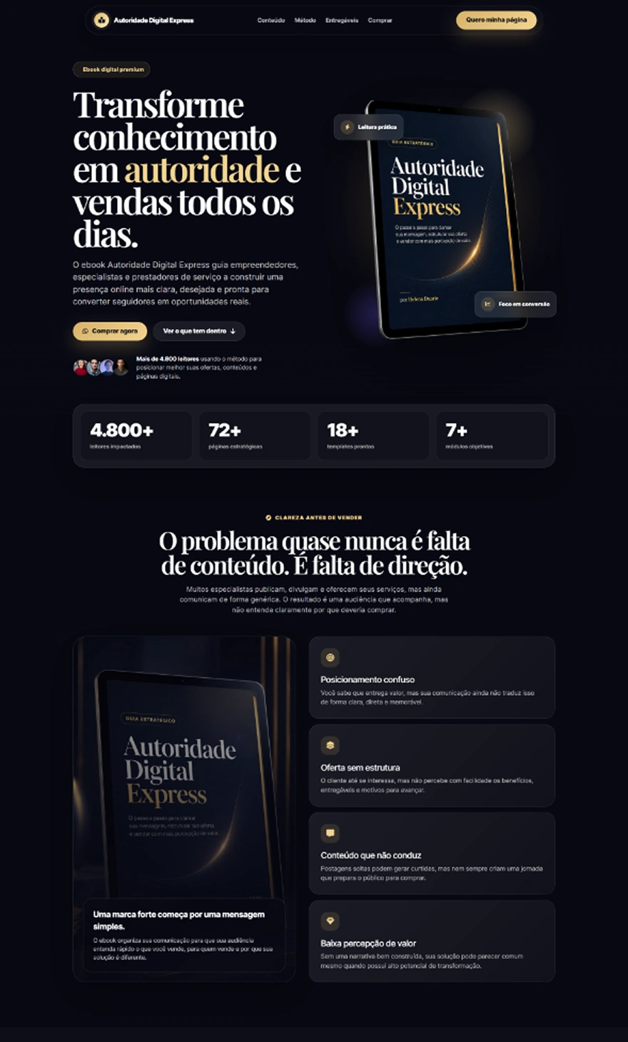 Landing page premium 5