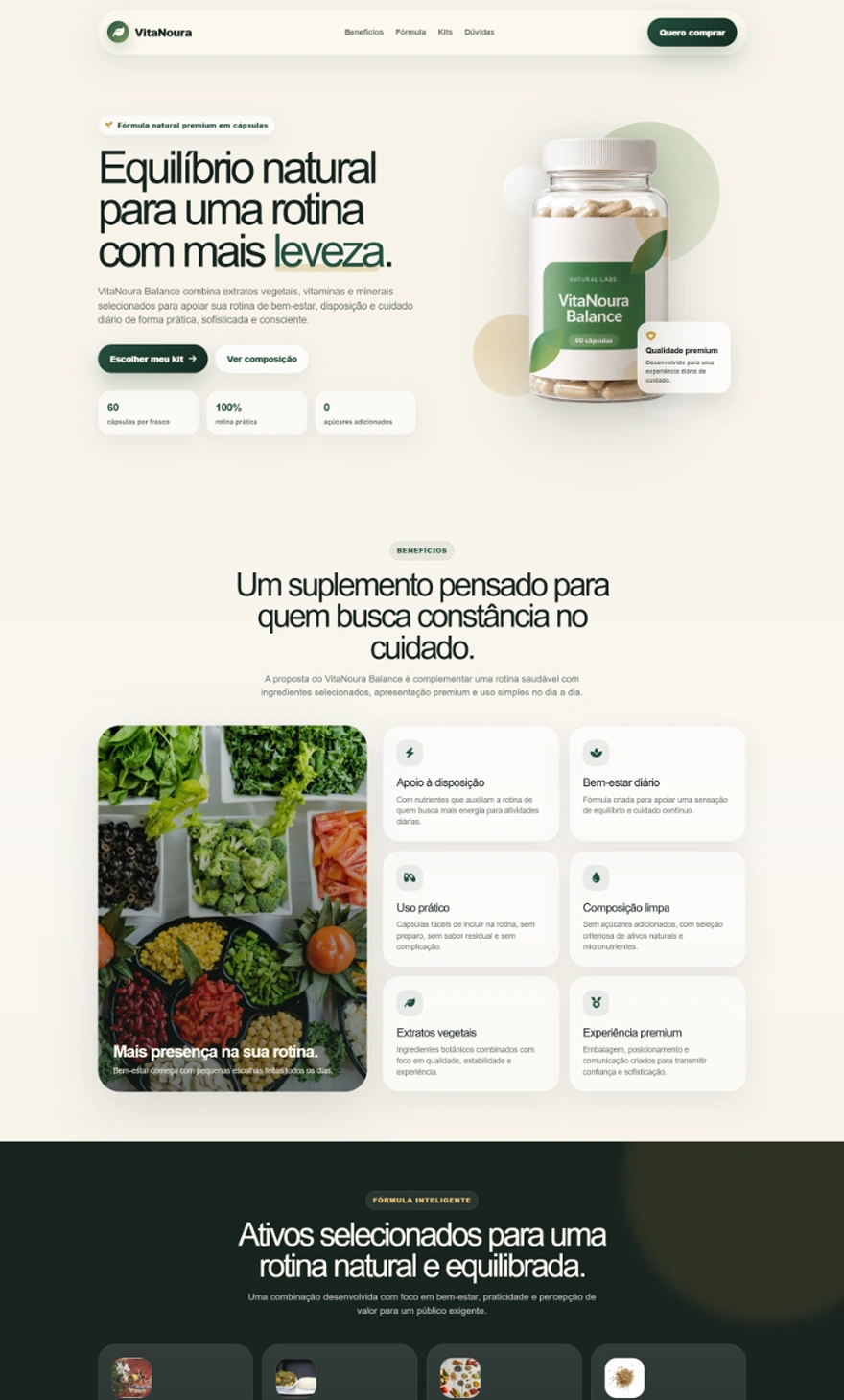 Landing page premium 1