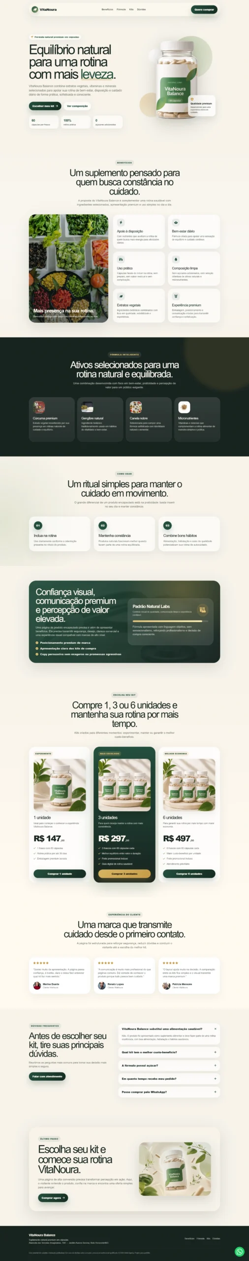 Landing page portfolio 2